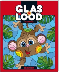Image Books Glas in lood kleurboek Dierentuin
