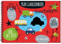 Image Books sjabloonboek voertuigen - creatief knutselboek voor kinderen
