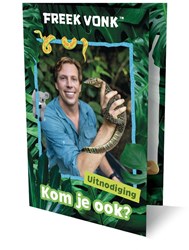 Image Books cartes d'invitation Freek Vonk - lot de 6 cartes d'anniversaire enfants