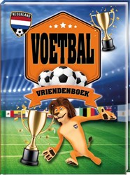 Image Books carnet d'amis football orange pour enfants 4+ sportif