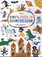 De Vier Windstreken kinderboek dino's feeën ruimtehelden kartonboek