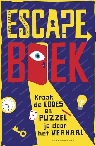 Leopold Escape boek spannend doeboek voor kinderen 9+ met puzzels