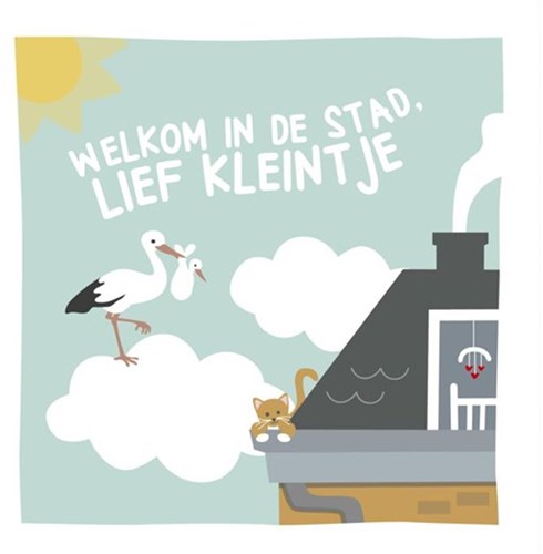 Witte Leeuw Welkom in de stad, lief kleintje