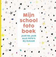 Witte Leeuw schoolfotoboek plakalbum voor kinderen en herinneringen