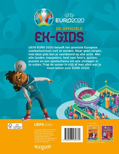 Leopold EK voetbal gids - Officiële Europese Kampioenschap boek 9+-2