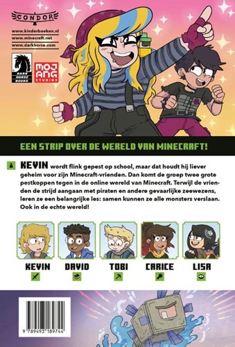 WPG Uitgevers aventure bande dessinée Minecraft 10+ couverture rigide-2
