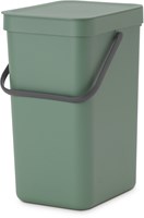 Brabantia poubelle Sort & Go 12L fir green - tri sélectif cuisine-2