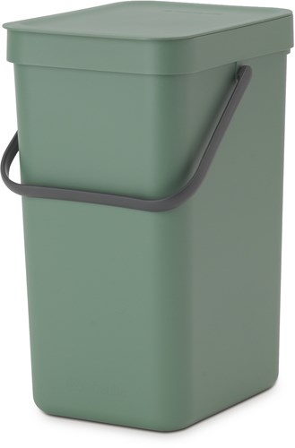 Brabantia poubelle Sort & Go 12L fir green - tri sélectif cuisine-2