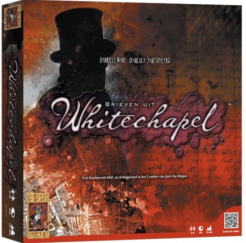 999 Games Brieven uit Whitechapel - Bordspel - 12+