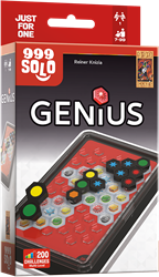 999 Games jeu de puzzle Genius - Casse-tête jeu de voyage éducatif