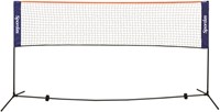 Spordas badminton en mini tennis net - draagbaar sportnet 5 meter