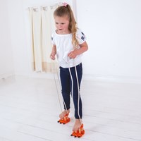 BigJigs houten loopklossen - tijger design voor kinderen-3