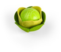 BigJigs jouets set de légumes chou en bois - jouet éducatif-2