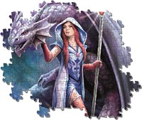 Clementoni Legpuzzel Anne Stokes Dragon Mage, 1000st.-3