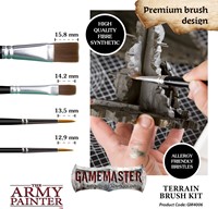 The Army Painter GameMaster Terrain Brush Kit-3