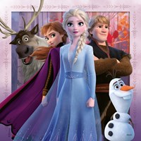Ravensburger puzzel Frozen 2 - kinderpuzzel 3x49 stukjes karton-3