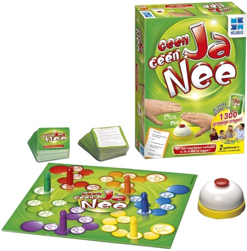 Megableu jeu de société Ni Oui Ni Non avec jeu de voyage - jeu familial-2