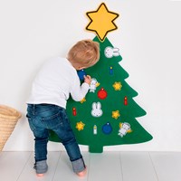 Bambolino Toys Miffy sapin de Noël en feutre - décoration jouet Noël-2