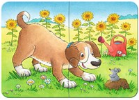 Ravensburger animaux mignons puzzle enfant - puzzle animaux 4en1 carton-2