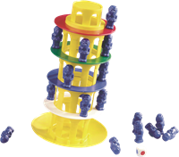 Jumbo jeu d'équilibre Pisa - jeu familial passionnant avec tour-2
