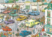 Jumbo puzzel Jan van Haasteren Gaat winkelen - 1000 stukjes-2