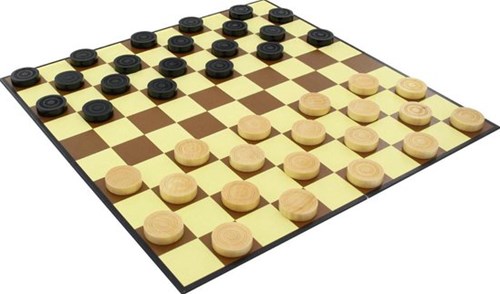 Jumbo damspel klassiek bordspel strategisch speelgoed-2