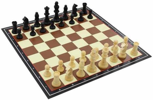 Jumbo Échecs jeu d'échecs en bois jeu de plateau réflexion stratégique-2