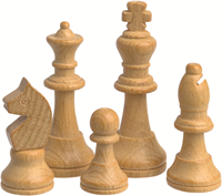 Jumbo Échecs jeu d'échecs en bois jeu de plateau réflexion stratégique-3