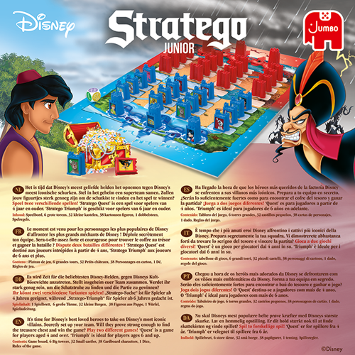 Jumbo Stratego Junior Disney bordspel - Disney spel voor kinderen-2