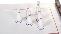 Clown Games Tafelblad Bowlen Spel-3