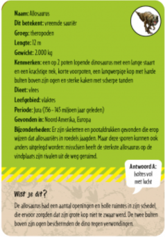 Tucker's Fun Factory jeu de cartes - Découvrir & reconnaître 50 dinosaures-3