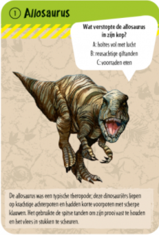 Tucker's Fun Factory jeu de cartes - Découvrir & reconnaître 50 dinosaures-2
