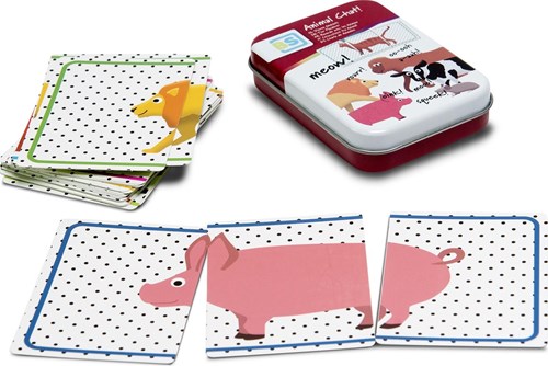 BS Toys jeu de cartes animaux jouet éducatif - Dieren Geklets-2