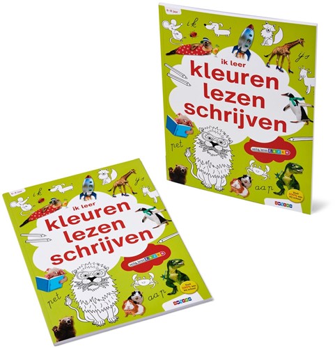 Zwijsen educatief doeboek kleuren lezen schrijven 6+ leren-3