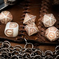 Q-Workshop Viking dobbelstenen - Nilfheim set van 7 stuks-3