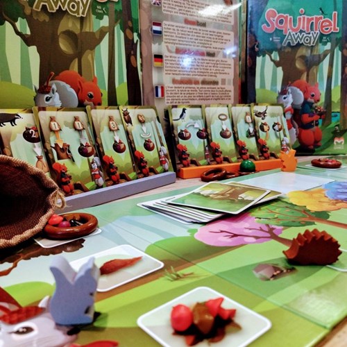 Mare Infinitus Games jeu de société Squirrel Away pour enfants et familles-2
