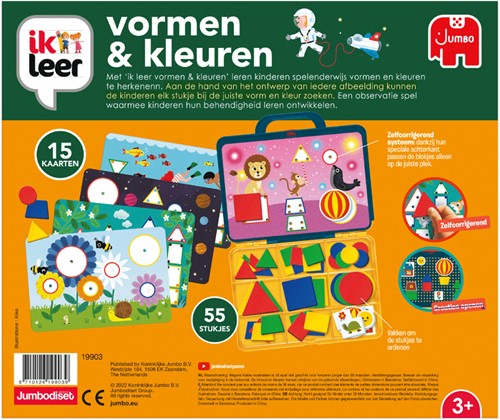 Jumbo educatief spel vormen en kleuren - leerzaam kinderspel vanaf 3 jaar-2