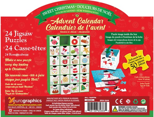 Eurographics Adventskalender - Kerstmis Snoepjes-3