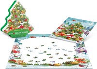 Eurographics kerstpuzzel Christmas Tree Tin - 550 stukjes puzzelplezier-3