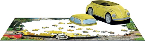 Eurographics puzzle VW Beetle - Camping Tin - 550 pièces-3