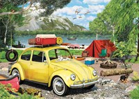 Eurographics puzzle VW Beetle - Camping Tin - 550 pièces-2