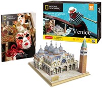 Cubic Fun puzzle 3D Place Saint-Marc Venise set de construction-2