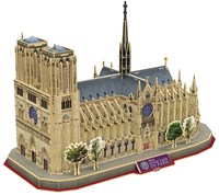 Cubic Fun 3D puzzel Notre Dame de Paris bouwset - architectuur speelgoed-3