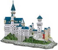 Cubic Fun puzzle 3D Neuschwanstein Castle coffret château-3