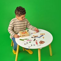 Kikkerland Animal Mix Up! Wooden Puzzle-3