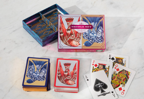 eeBoo Malin's Birds Bridge Playing Card Set (2 Decks) (U)-3