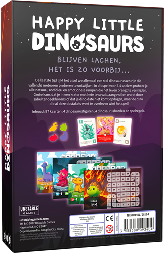 Asmodee Teeturtle Happy Little Dinosaurs NL-2