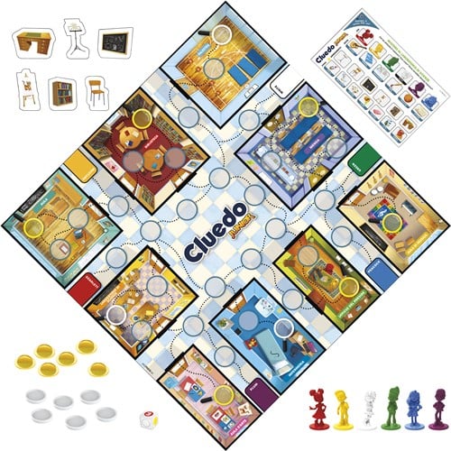 Hasbro kinderspel Cluedo Junior-3