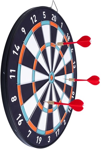 Engelhart Dubbelzijdig Magnetisch/ Papieren Dartbord in Ruimtethema-3