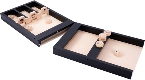 Houten Kinder Sjoelbak Dieren, 80cm-2